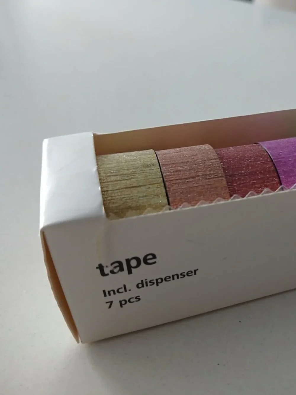 Fancy Sparkly Colored Tape in self-dispenser - NWOT